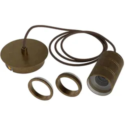 Calex, Pendelleuchte, Pendel met fitting E27 brons (E27)