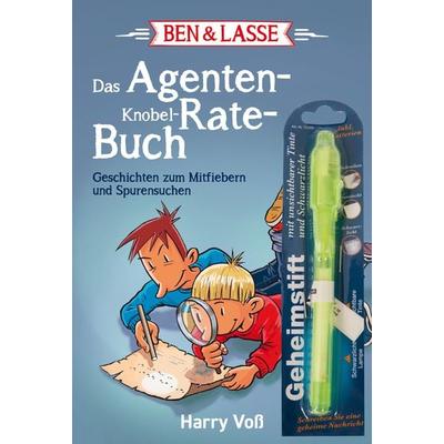 Ben & Lasse - Das Agenten-Knobel-Rate-Buch, Gebundene Ausgabe von Harry Voss, SCM R. Brockhaus