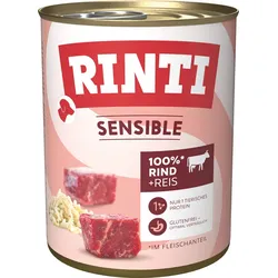 Rinti Sensible Rind & Reis 6x800 g
