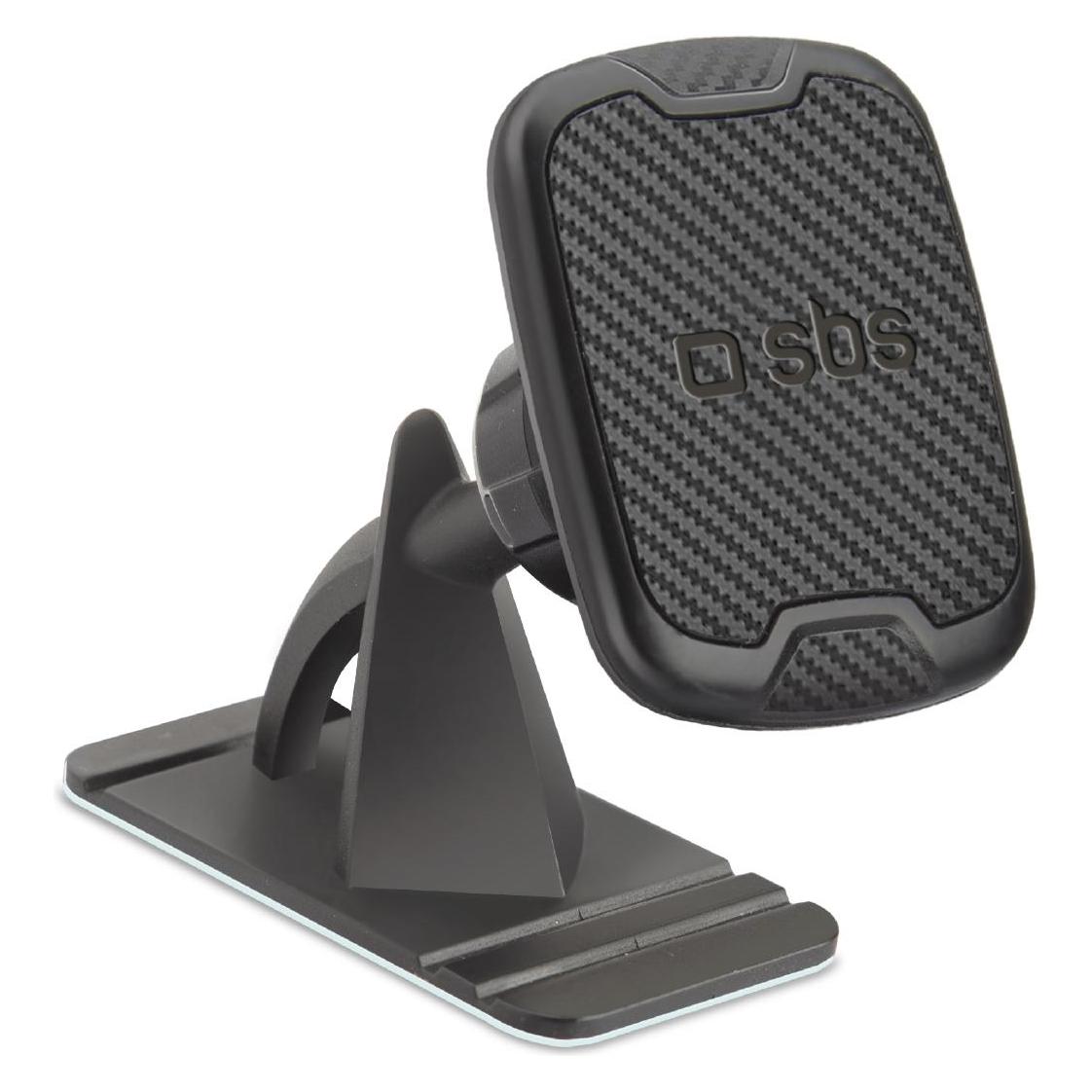 SBS Universal KFZ Halterung mit Klebefolie und magnetic pull black (TESUPCRUSCARB)