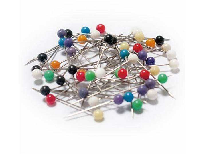 Faltenclip GOOD LIFE Steffi Gr. 1, bunt, 50 Stk., Kunststoff, Gardinenbefestigungen, Faltenclip, aus Kunststoff/Metall