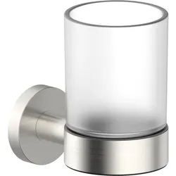 Bravat Varuna Glashalter 778280 zum Kleben oder Schrauben, edelstahl-finsh