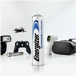 Energizer Ultimate Lithium Micro (10 Stk., AAA, 1250 mAh), Batterien + Akkus