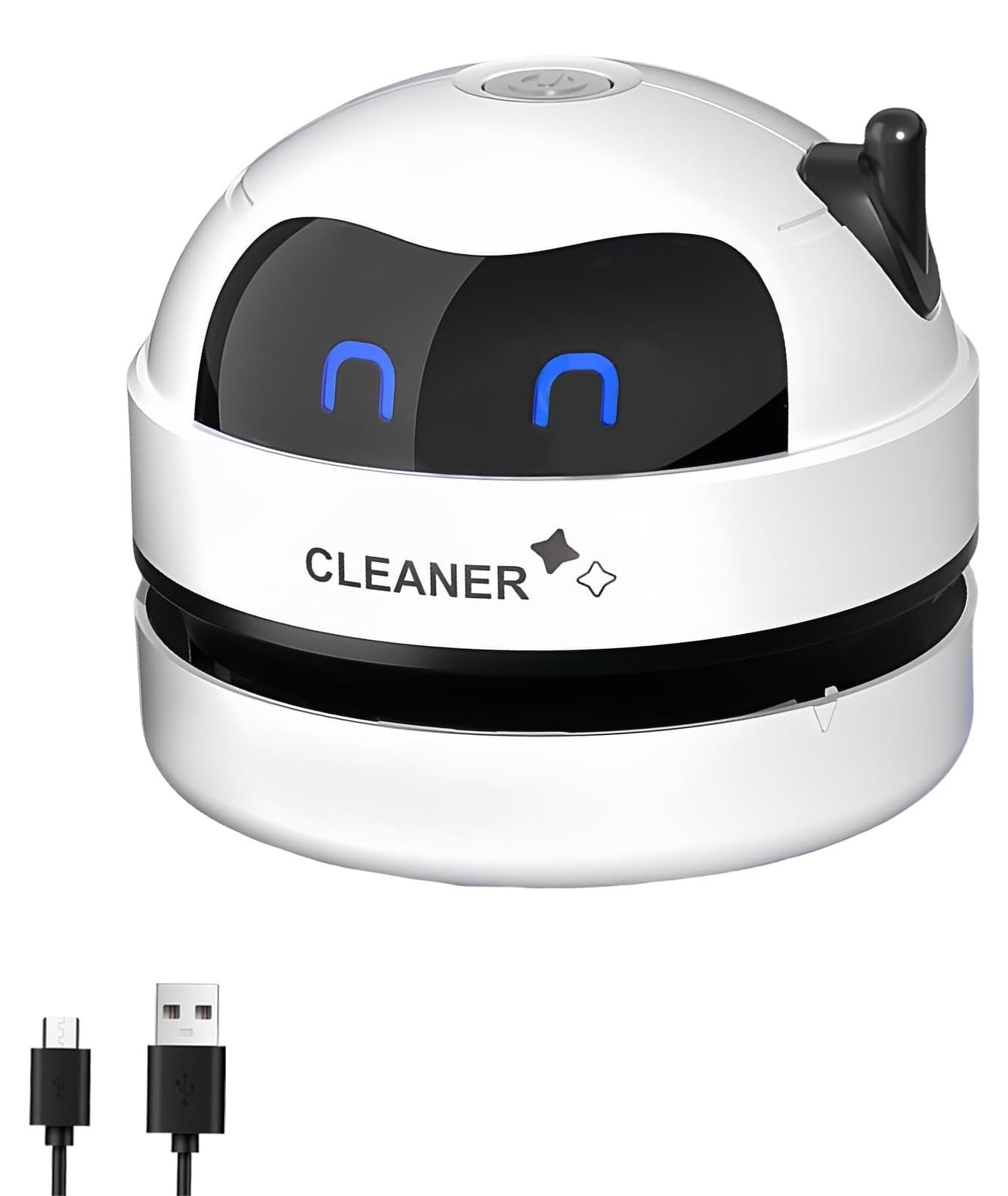 Selius Mini-stofzuiger, draagbare USB-oplaadbare stofzuiger met krachtige zuigkracht
