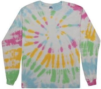 Tie-Dye CD2000 Long Sleeve Tie Dye Top in Yosemite size 3XL   Cotton 2000, T2000