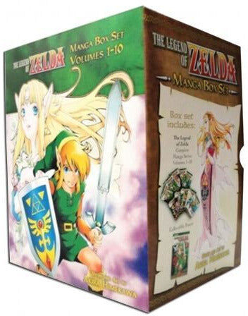 Viz Media The Legend Of Zelda Box Set 1-10 Manga Akira Himekawa