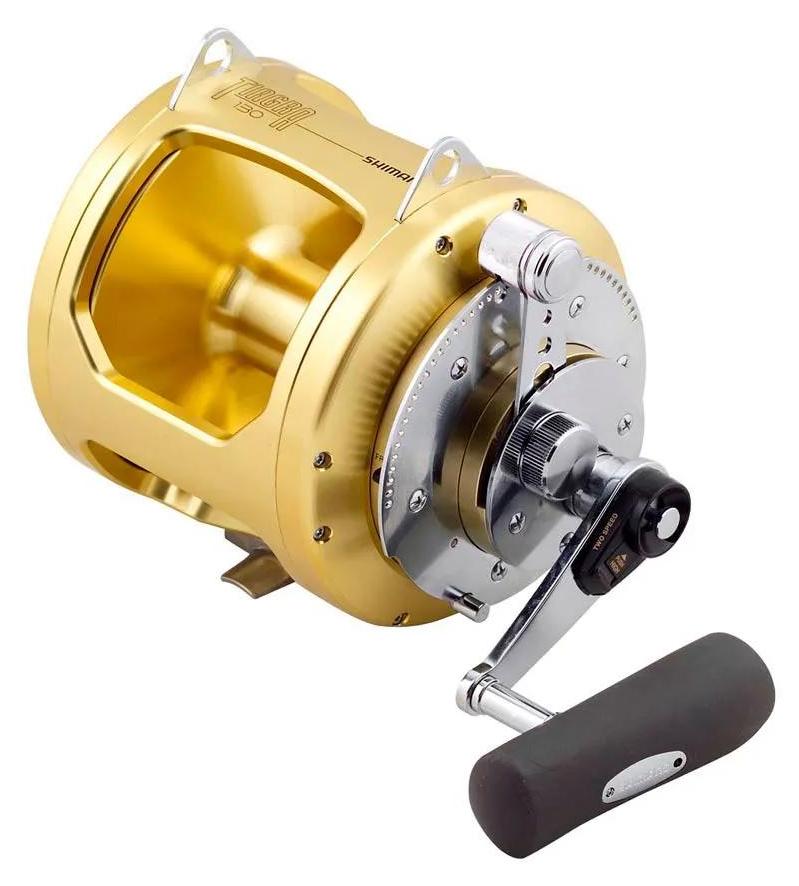 Shimano Fishing Reels Tiagra Trollingrolle Golden 30WLRS Golden 30WLRS