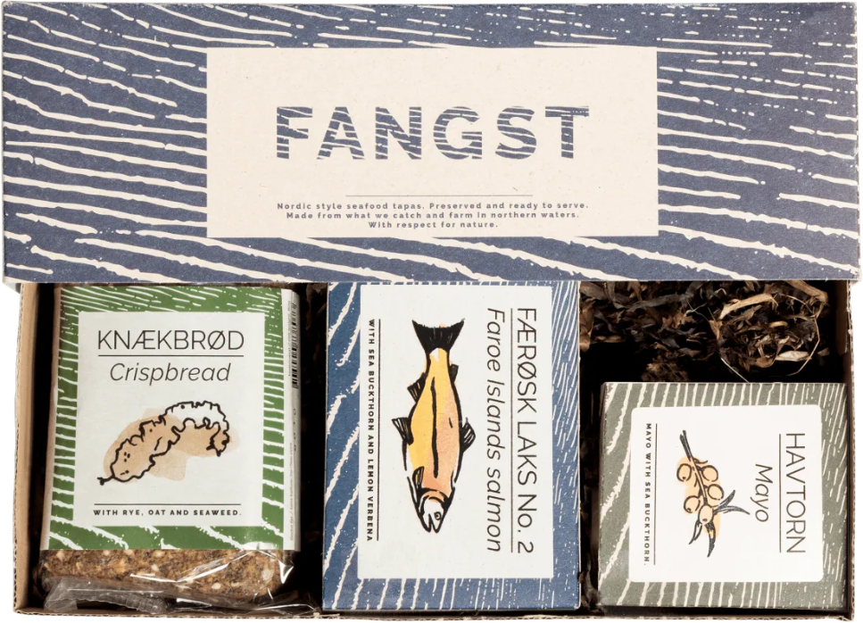 Fangst Nordic Tapas Box – Lachs & Sanddorn - 1  single unit