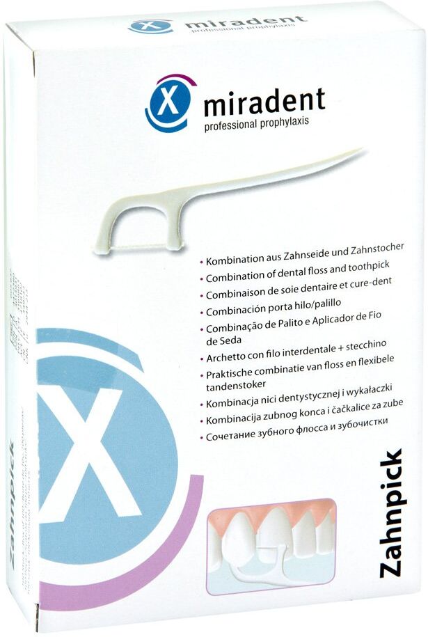 Miradent Zahnseidensticks Zahnpick