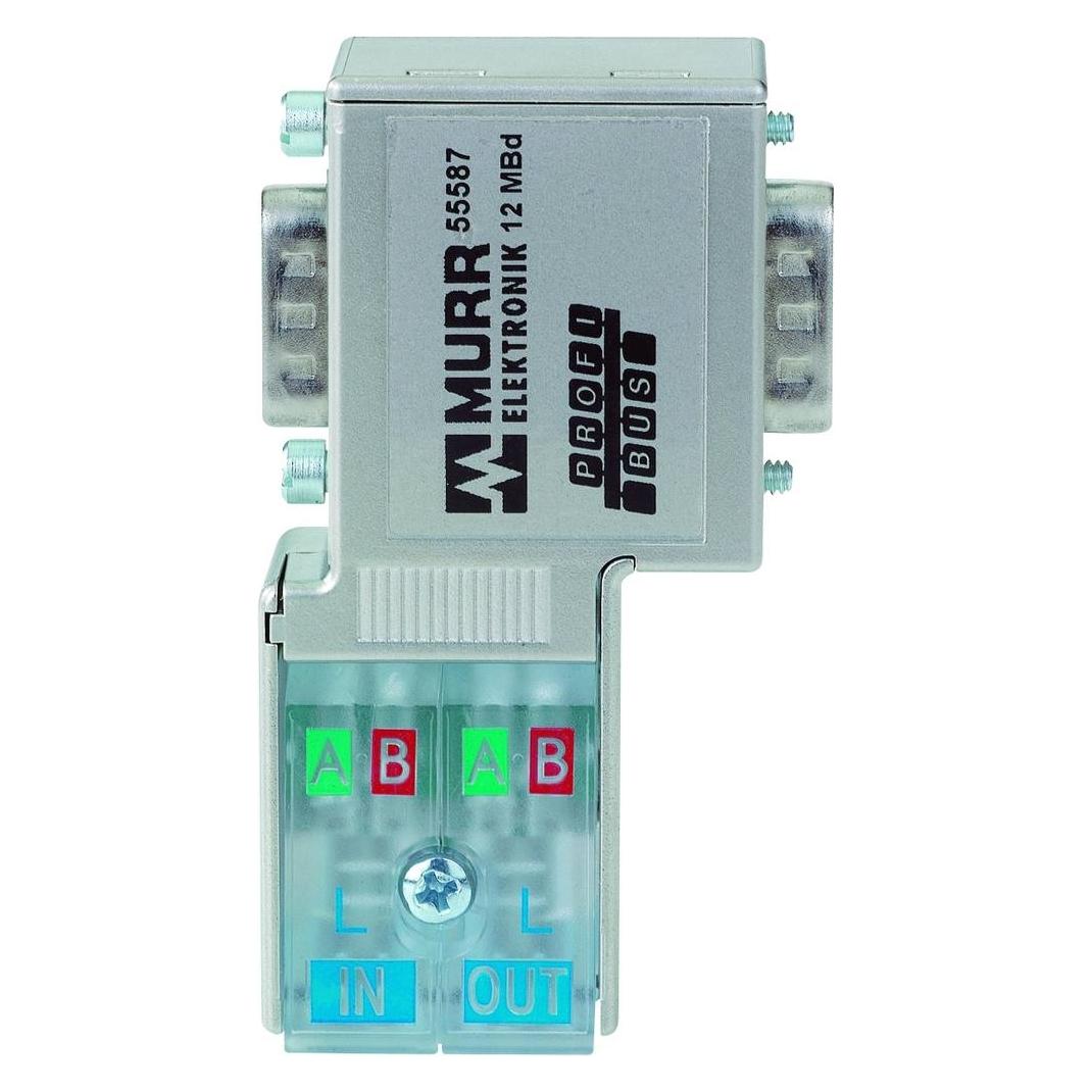 Murr Elektronik Profibus Stecker Schneidklemmen f. starre Leitungen (55586)
