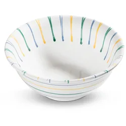 Gmundner Keramik Buntgeflammt, Salatschüssel (Ø 26cm)
