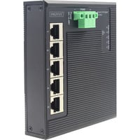 5 Port Gigabit Ethernet Netzwerk, Switch schwarz