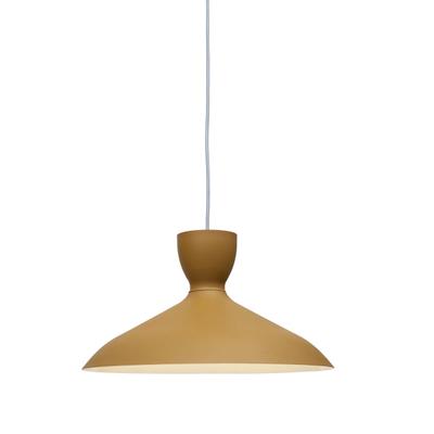 IT'S ABOUT ROMI Hängeleuchte "HANOVER", gelb (senf), 1, Ø 40cm H: 22cm, Leuchten, Gutes leselicht, Hängeleuchte