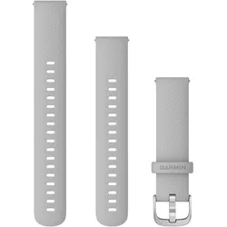 Garmin Quick Release Band (18 mm, Silikon), Uhrenarmband, Grau