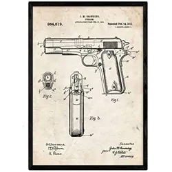 POSTER Browning Patent A3 Rahmenlos