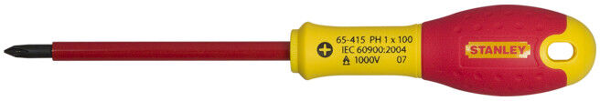 Stanley Tournevis FatMax isolé PZ0 75mm (0-65-417)
