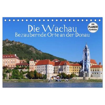 Die Wachau - Bezaubernde Orte an der Donau (Tischkalender 2027 DIN A5 quer), CALVENDO Monatskalender