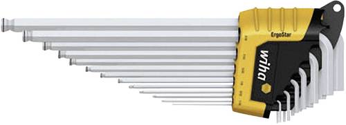 Wiha Innen-Sechskant Winkelschraubendreher-Set 0.05 Zoll, 1/16 Zoll, 5/64 Zoll, 3/32 Zoll, 7/64 Zoll, 1/8 Zoll, 9/64 Zoll, 5/32 Zoll, 3/16 Zoll, 7/3
