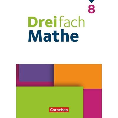 Dreifach Mathe - Ausgabe 2021 - 8. Schuljahr, Gebundene Ausgabe von , Cornelsen Verlag, 978-3-06-043611-8