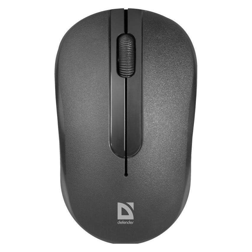 Defender MAUS HIT MM-495 RF OPTIC SCHWARZ 1600dpi 3P (Kabellos) (52495)