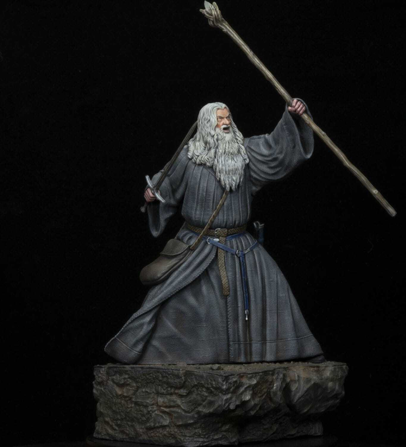 SD Toys Lord of the Rings Gandalf in Moria PVC-figuur, 18 cm