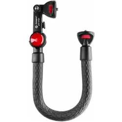 Fotopro UFO Mogo Basis Stativ mit 2x Telefonhalterung & Bluetooth Fernbedienung (Metall), Stativ, Rot, Schwarz