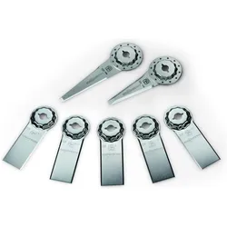 Fein, Zubehör Maschine, 7.tlg Messer Set Profi Set Starlock Max Fugensanierung