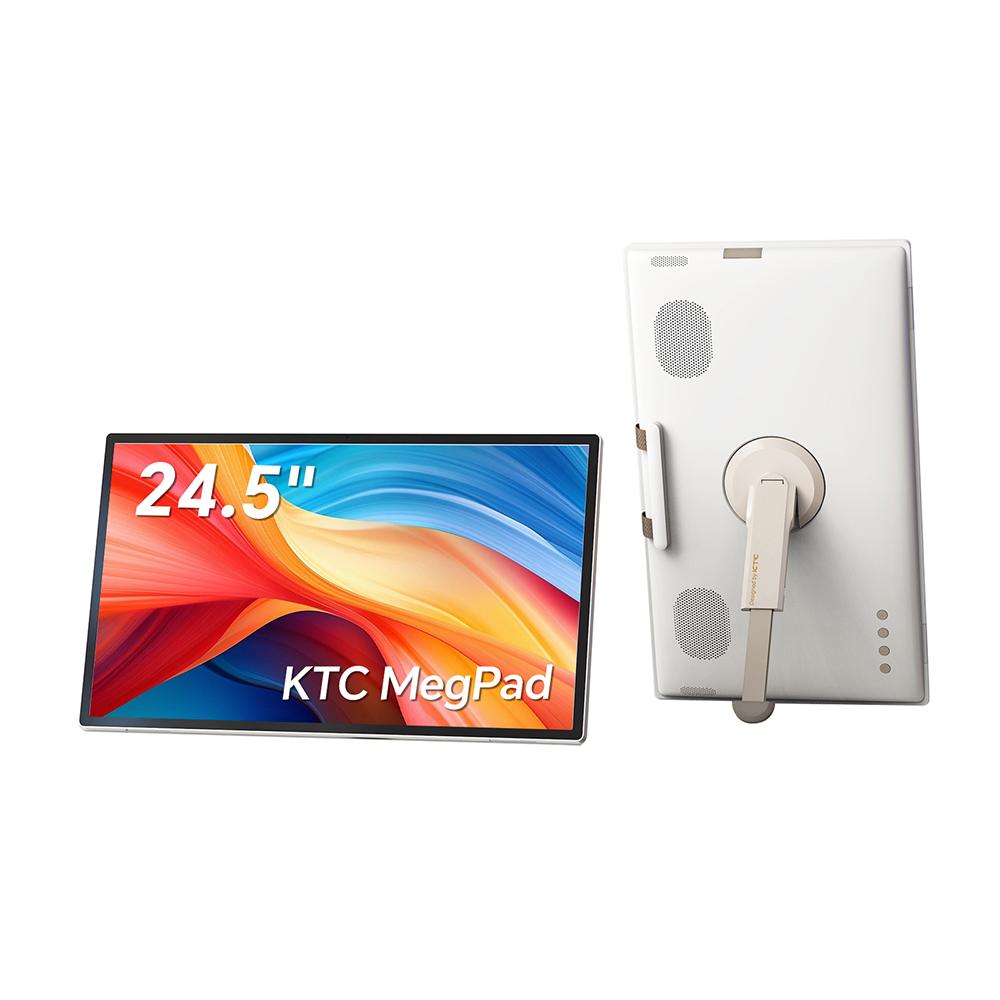 KTC A25Q5 24,5" Portable Smart TV, Full HD IPS, Android 14, 5000mAh Akku, 8GB+128GB, Touchscreen