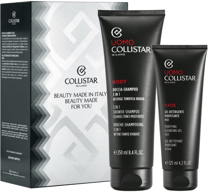 Collistar Shower Shampoo 3in1 Set coffret cadeau pour homme