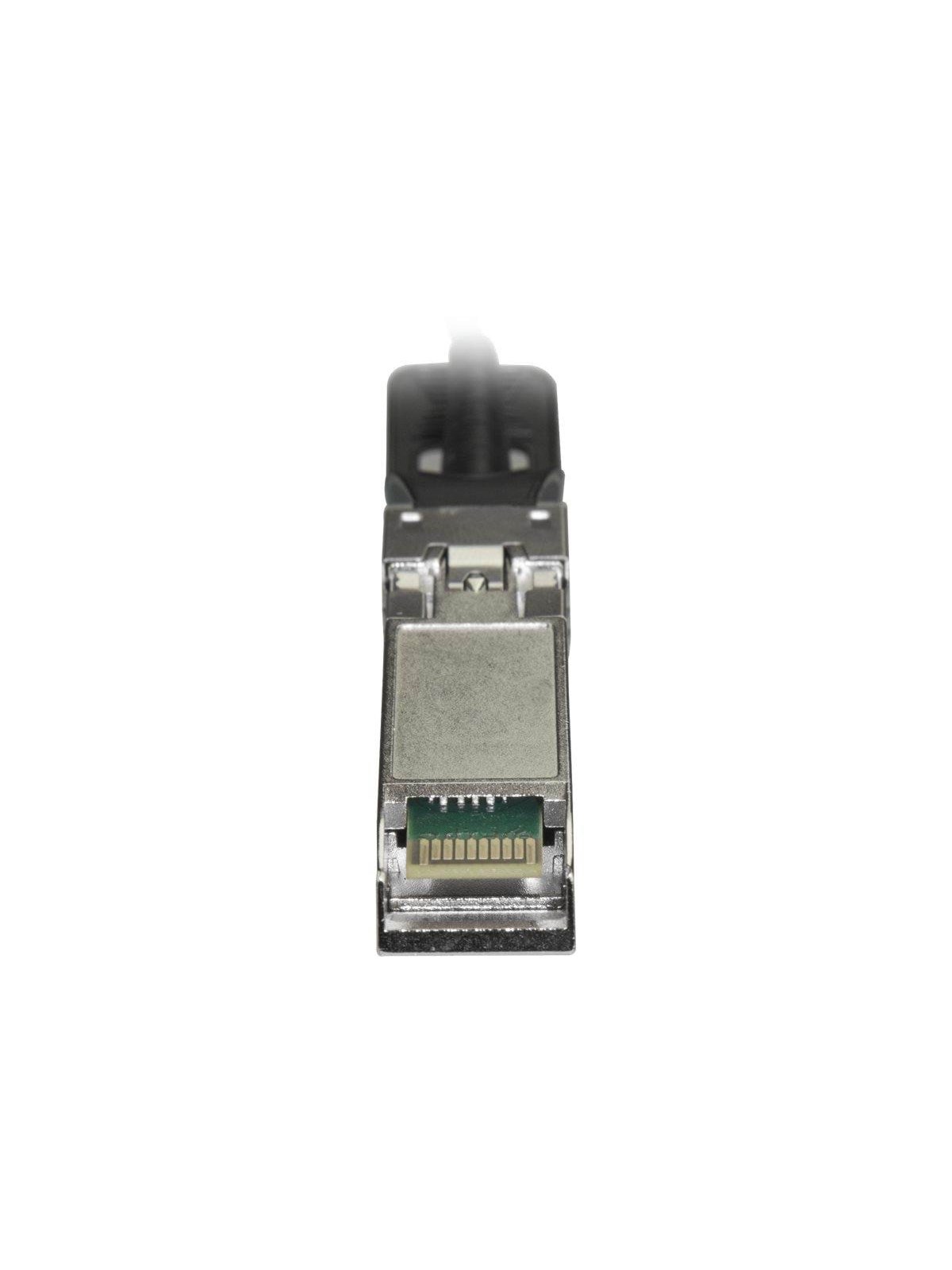 StarTech.com Cisco SFP-10G-AOC3M Comp. SFP+ AOC Fiber Cable - 3m (10 ft.) - 10GBase direct attach cable - 3 m - black - Schwarz - 3m