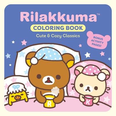Rilakkuma Coloring Book: Cute & Cozy Classics, Taschenbuch von San-X,VIZ Media, Abrams & Chronicle, 978-1-79724-632-1