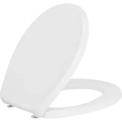 WC-Sitz Nemo, weiß, Duroplast, Bügelscharniere Edelstahl, BxHxT:383x49x460mm