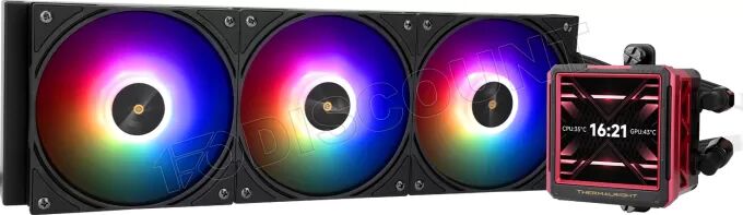 Kit Watercooling AIO Thermalright Frozen Warframe Ultra RGB - 360mm (Noir)