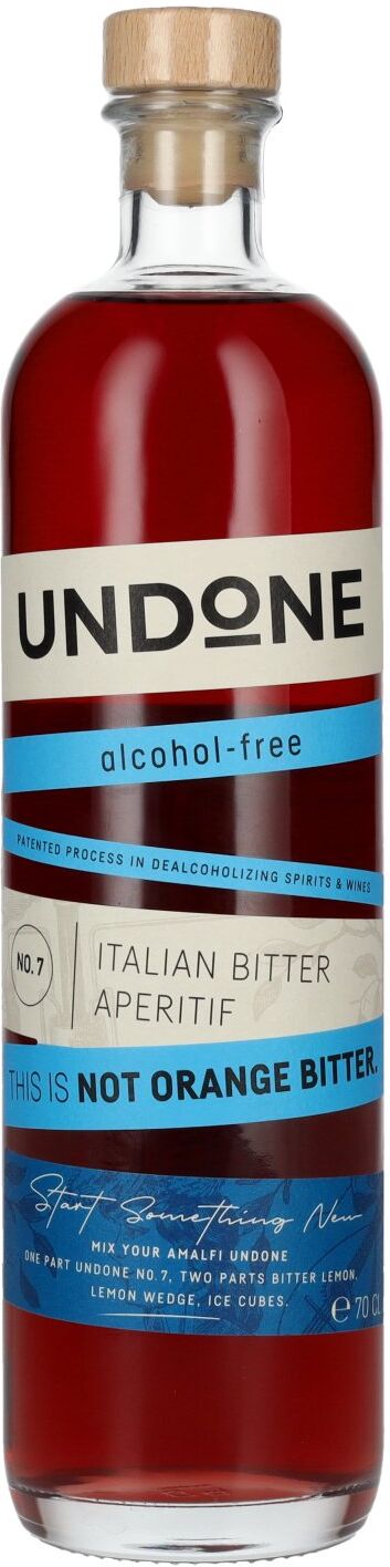 Undone Italian Bitter This is not Orange Bitter alkoholfrei No. 7 0,7l