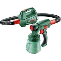 Farbsprühsystem PFS 1000, Sprühpistole grün/schwarz, 410 Watt, Düse für Lackfarben