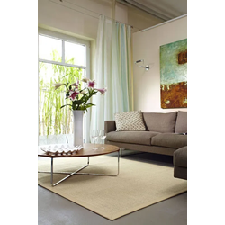 Astra Sisalteppich Salvador Col. 01 reis 200 cm x 200 cm mit Fleckenschutz