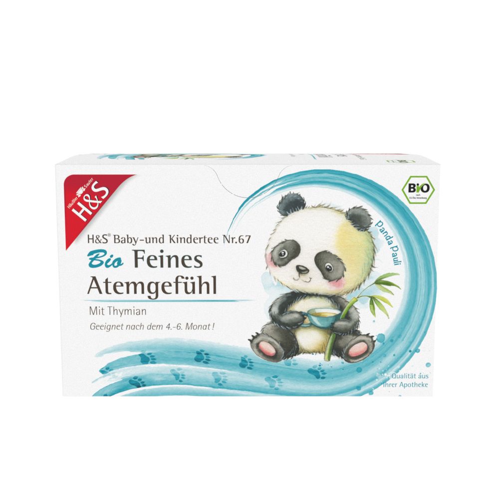 H&S Bio Feines Atemgefühl Baby- u.Kindertee Fbtl. 20x1,2 g Filterbeutel