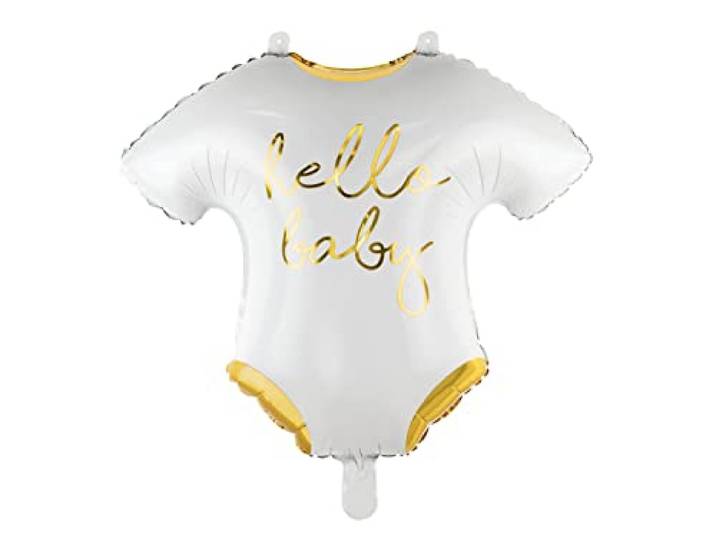 Ballon Romper om de Geboorte van een Baby te Vieren- Hello Baby - Babyshower