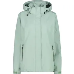 CMP Damen Blouson WOMAN JACKET ZIP HOOD WITH VENTILATION, Größe 42 in Silber Silber