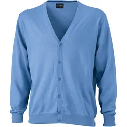 James & Nicholson Herren V-Ausschnitt Cardigan JN661
