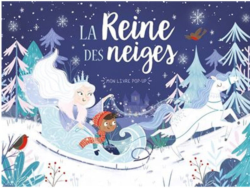 Mon livre Pop-up : La Reine des Neiges - 1 2 3 Soleil