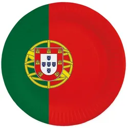8 Pappteller 23 cm FSC - Portugal