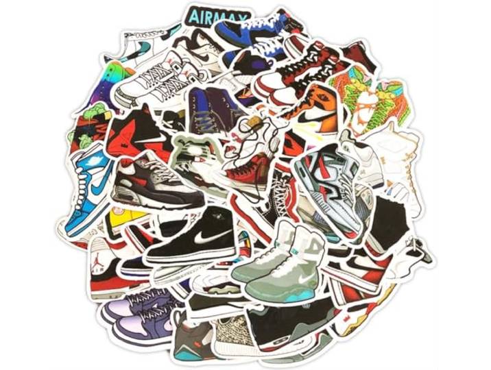 CHPN - Sneaker Stickers - Sneaker sticker - Sneaker - Sportschoen - Sneaker liefhebber - 50stuks - Stickers - Cadeau