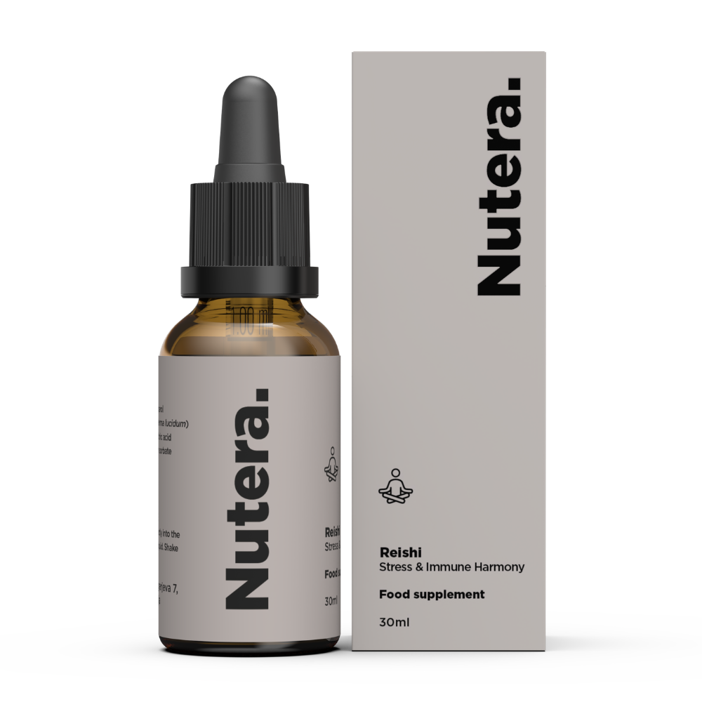 Nutera Reishi Extract Stress and Immune Harmony Food Supplement 30mL