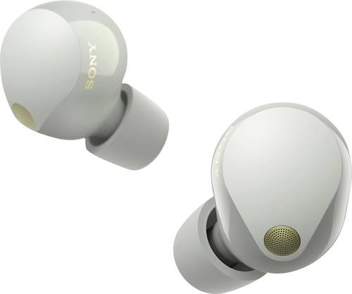 Sony WF-1000XM5 In Ear Kopfhörer Bluetooth Stereo Silber Noise Cancelling Wasserabweisend HiFi