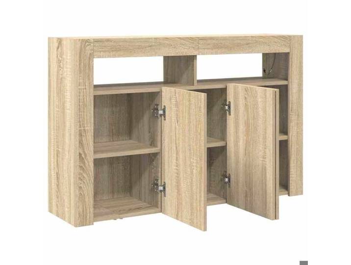 Elégant Placard/Cabinet de salon Marron - Buffet Chêne sonoma 116x30x75cm - bois d'ingénierie PRO7533374646849
