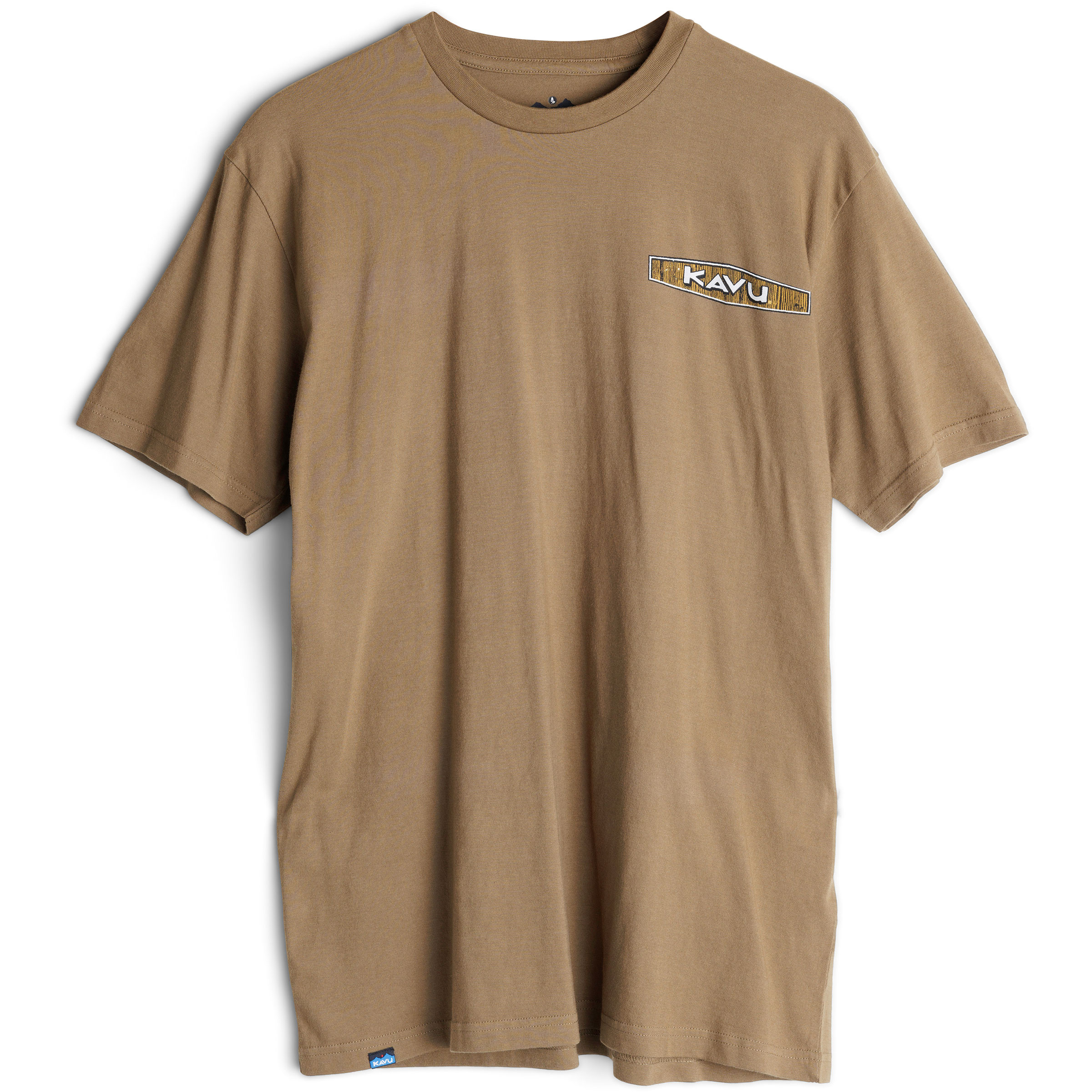 Kavu Pass The Time Herren T-Shirts braun Größe S Lifestyle Widerstandsfähig