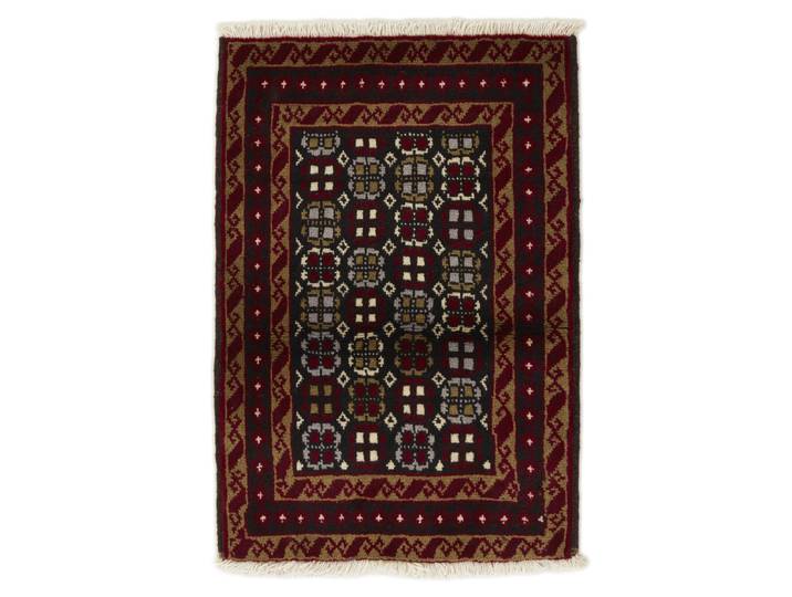 Belutsch Teppich 64x90 Handgeknüpft Orientteppich Perserteppich Wolle