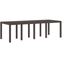 vidaXL, Gartentisch + Balkontisch, Logan (250 x 100 x 73 cm)