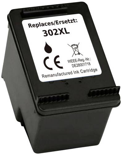 Renkforce Druckerpatrone ersetzt HP 302XL, F6U68AE Kompatibel Schwarz RF-5633222